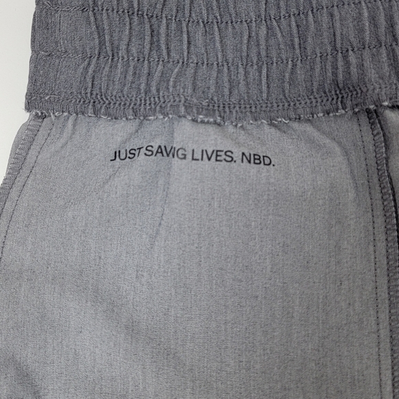 Figs Graphite Gray Zamora High Waisted Petite Joggers Scrub Pants Sz XSP - Picture 8 of 12